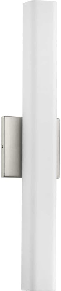 Progress Lighting Beam LED Collection 22' Etched Opal Glass Modern Bath Vanity Light Polished Chrome
