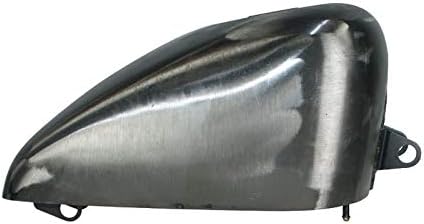 Mid-USA King Gas Tank 3.1 Gallon For 1958-2003 Harley-Davidson Sportster XL, 1982-2003 XL Rubber Mount Left Petcock