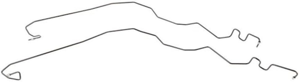 KarParts360 For Chevy Silverado 1500 Classic 2007 Hydraulic Brake Line Kit | Steel Line | 0.5 inches Line Fitting Diameter | Flare Line Fitting | 127.16 inches / 3,229.89 millimeters Line Length