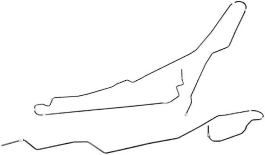 KarParts360 For Chevy Silverado 3500 Classic 2007 Hydraulic Brake Line Kit