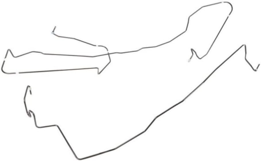 KarParts360 For Chevy Silverado 1500 Classic 2007 Brake Hydraulic Line Kit
