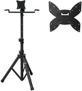 Audio 2000S AST421Y Portable Flat Screen Panel LCD LED TV Monitor Stand with Foldable Tripod Legs, Including a 200 X 200 mm Standard VESA Mounting Plate with M6 Screws