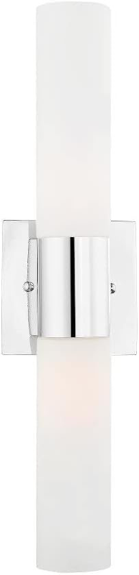 Livex Lighting 2 Lt Black Chrome ADA Bath Vanity