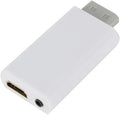 WII to HDMI Converter Full HD 1080P Wii 2 3.5mm Audio for PC HDTV Monitor Display to Adapterr (Color : As Shown, Size : One Size)
