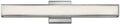 Hinkley Alto 24' Integrated LED 29W Bathroom Vanity Light Fixture, Chrome