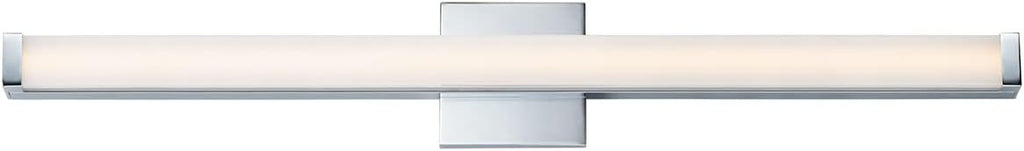 Maxim Lighting Spec Bath Vanity Light | Polished Chrome Aluminum Finish | Contemporary Indoor Light Fixture | Ideal for Bathrooms & Powder Rooms | Dimmable | Home Decor Light Fixture | 52006PC