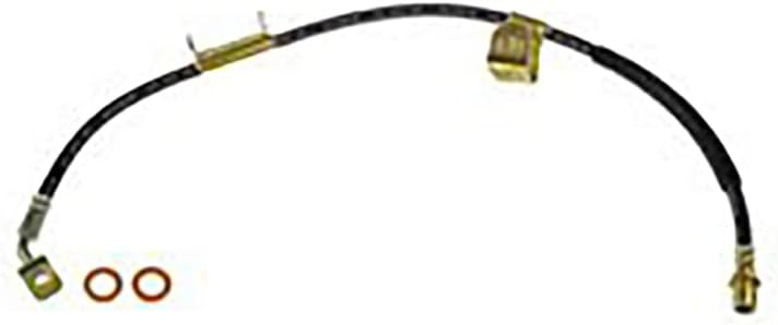 (2) Brake Line, Brake Hose Front - Automotive Replacement Brake Hoses fits Chevrolet Silverado 2500 2008-2009 fits Chevy Silverado 2500 2008-2009 fits Chevrolet Silverado 2500 HD 2007-2010