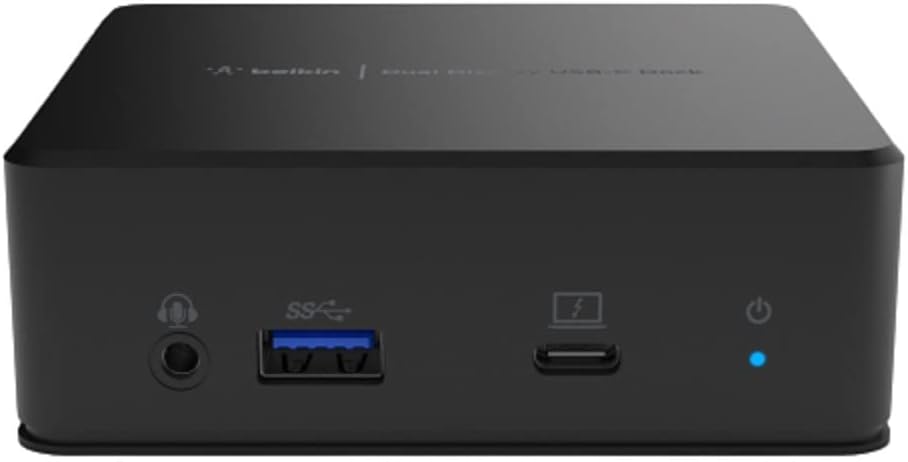 Belkin USB C Docking Station - USB Hub Dual 4k Computer Monitor Display - Dual HDMI, Thunderbolt, USB, Ethernet Ports - USB C Hub - 85W PD Power Delivery for Macbook Pro, iPad Pro & Chromebook Laptop