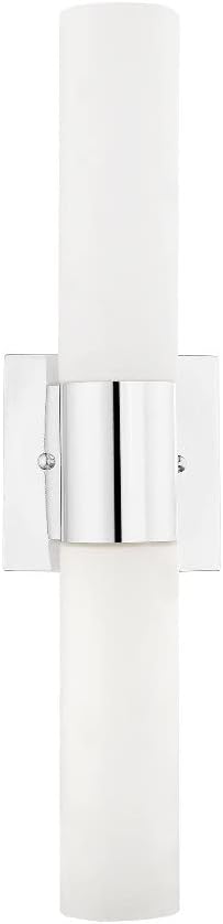 Livex Lighting 2 Lt Black Chrome ADA Bath Vanity