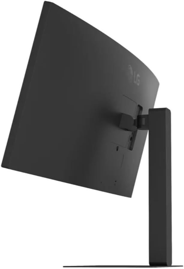 LG 34' WQHD (3440x1440) 120Hz HDR 10 Curved Ultrawide Monitor 34U62TB-B.AUS Height, Swivel, Tilt -DP Cable Included