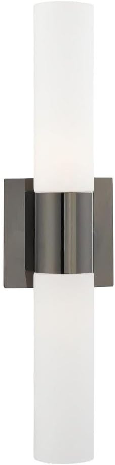 Livex Lighting 2 Lt Black Chrome ADA Bath Vanity