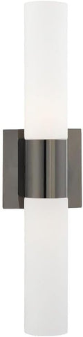 Livex Lighting 2 Lt Black Chrome ADA Bath Vanity