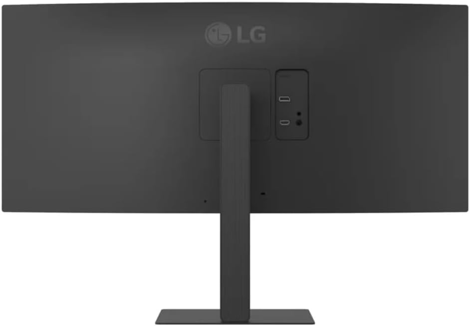 LG 34' WQHD (3440x1440) 120Hz HDR 10 Curved Ultrawide Monitor 34U62TB-B.AUS Height, Swivel, Tilt -DP Cable Included