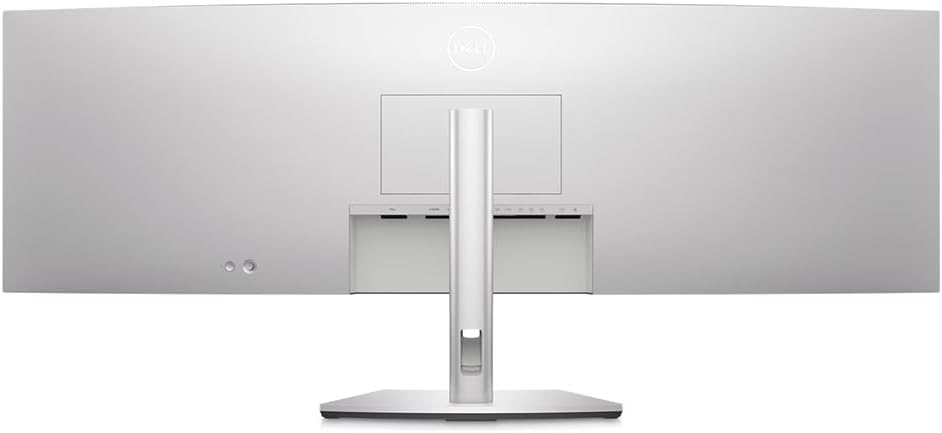 Dell U4924DW Curved 49-inch 1440P 5K Dual Quad HD 60Hz 5ms UltraSharp Monitor, Full Dock, IPS, HDMI, DisplayPort, USB Hub, USB-C, Ethernet, Speakers and Desk Mount Monitor Stand (Renewed)