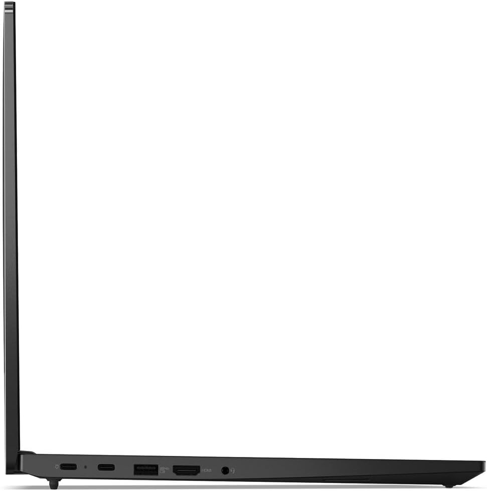 Lenovo ThinkPad E16 Gen 1 2023 Laptop 16' WUXGA IPS Touchscreen 10-Core Intel i7-1355U 16GB DDR4 512GB SSD Iris Xe Graphics Thunderbolt 4 Wi-Fi 6 Backlit KB Fingerprint Windows 11 Pro w/ONT 32GB USB