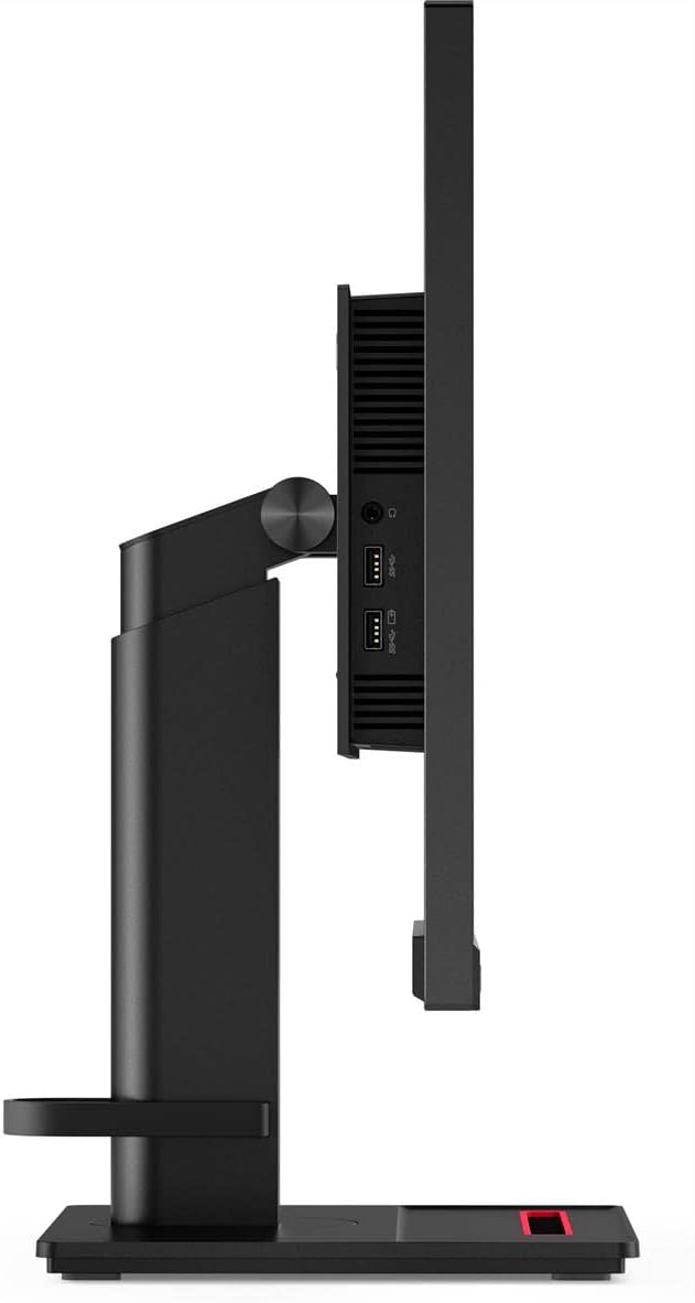 Lenovo ThinkVision P24q-20 23.8' WQHD WLED LCD Monitor - 16:9 - Raven Black - 24' Class - in-Plane Switching (IPS) Technology - 2560 x 1440-16.7 Million Colors - 300 Nit Typical - 4 ms Ext
