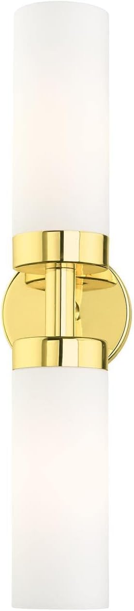 Livex Lighting, 15072-02, Aero, ADA Vanity Sconce, Polished Brass