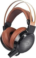 Gaming Headset with Microphone Compatible with PC Laptop Over-Ear Headphones Noise Canceling Mic 7.1 Stereo Surround Sound Colorful Dazzling Vibrating Gaming Headset