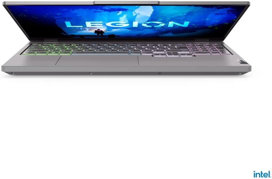 Lenovo Legion 5 Gaming Laptop, 15.6' 1920 x 1080 165 Hz, AMD Ryzen 7 6800H 8-Core, NVIDIA GeForce RTX 3070 Ti 8GB, 32GB DDR5, 1TB SSD, Windows 11 Home, Four-Zone RGB Backlit Keyboard, Storm Grey