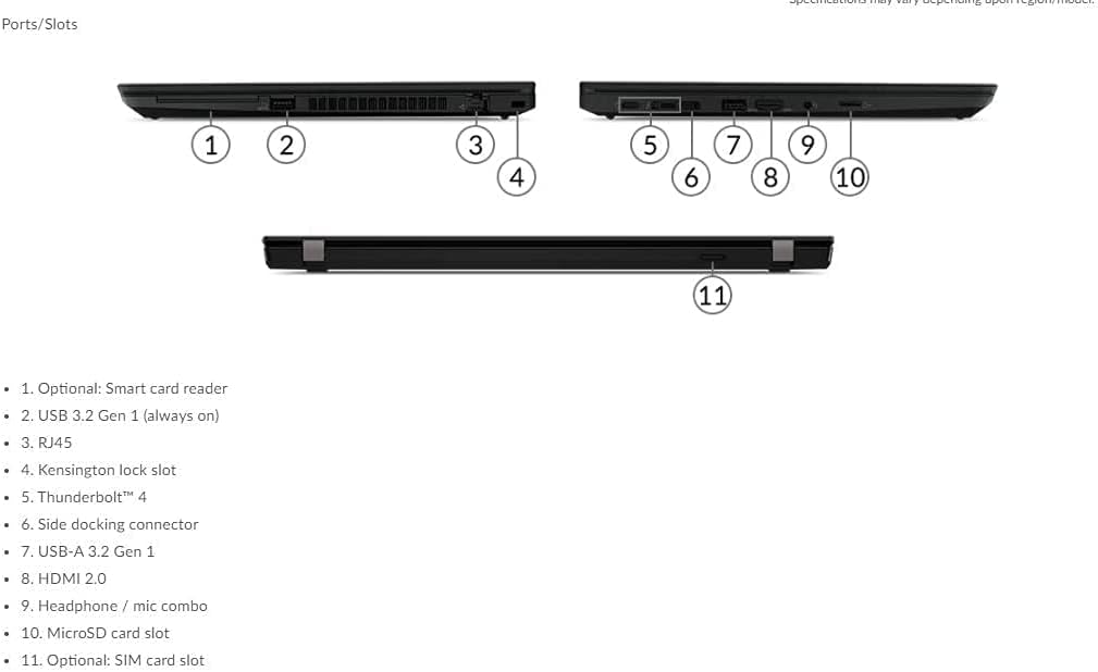 Lenovo ThinkPad P14s Gen 2 Mobile Workstation Laptop, Intel Core i7-1165G7, 14.0 Full HD (1920x1080) IPS Anti-Glare, NVIDIA Quadro T500, 16GB DDR4 RAM, 1TB PCIe SSD, Windows 10 Pro - Black