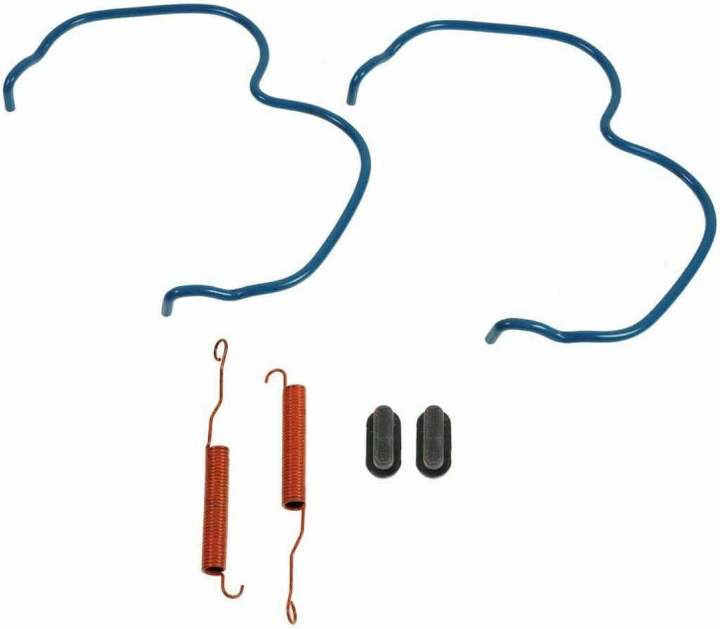Ren Tsui Semi Metallic Brake Pads Shoes Rotor Drum Kit W/Hardware for Chevy for Silverado 1500 2007-2008,for GMC for Sierra 1500 2007-2008 Truck Front Rear Left Right 6 Lug-Wheel Lug Count RXC1186