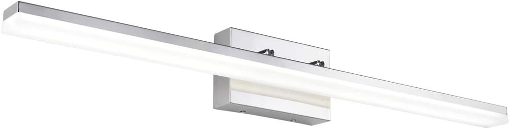 mirrea 36in Modern LED Vanity Light for Bathroom Lighting Dimmable 36w Chromed (Cold White 5000K)