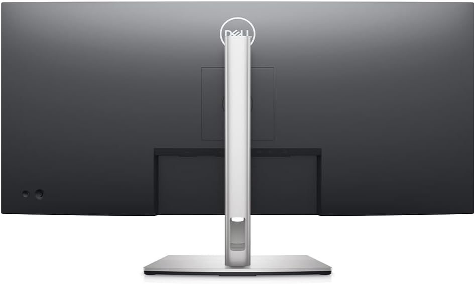 Dell P3424WE Curved 34-inch 1440P WQHD 2K LCD Monitor, 2-Pack Low Blue Light, Full Dock, IPS, HDMI, DisplayPort, USB Hub, USB-C, Ethernet and Desk Mount Dual Monitor Stand (Renewed)