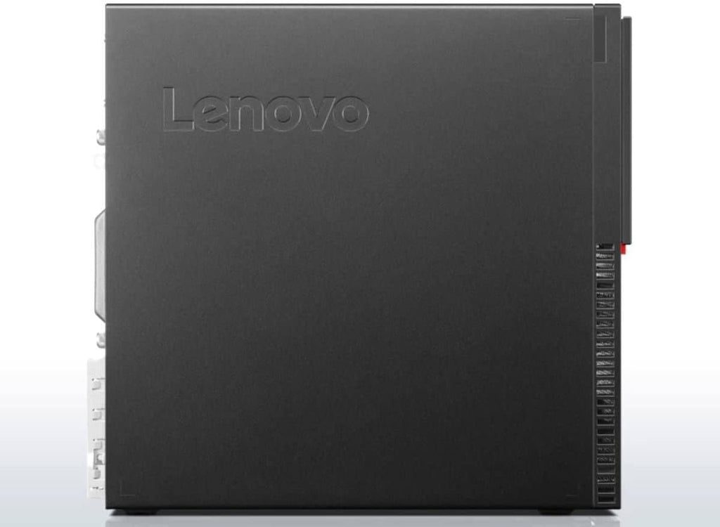 Lenovo Small Desktop Computer (SFF), Dual 24 Inch Monitors, Intel Core i7-6700, 32GB RAM 512GB SSD +2TB HDD, 2GB Graphics Card, HDMI, WiFi, Bluetooth,Wireless Keyboard Mouse (Renewed)