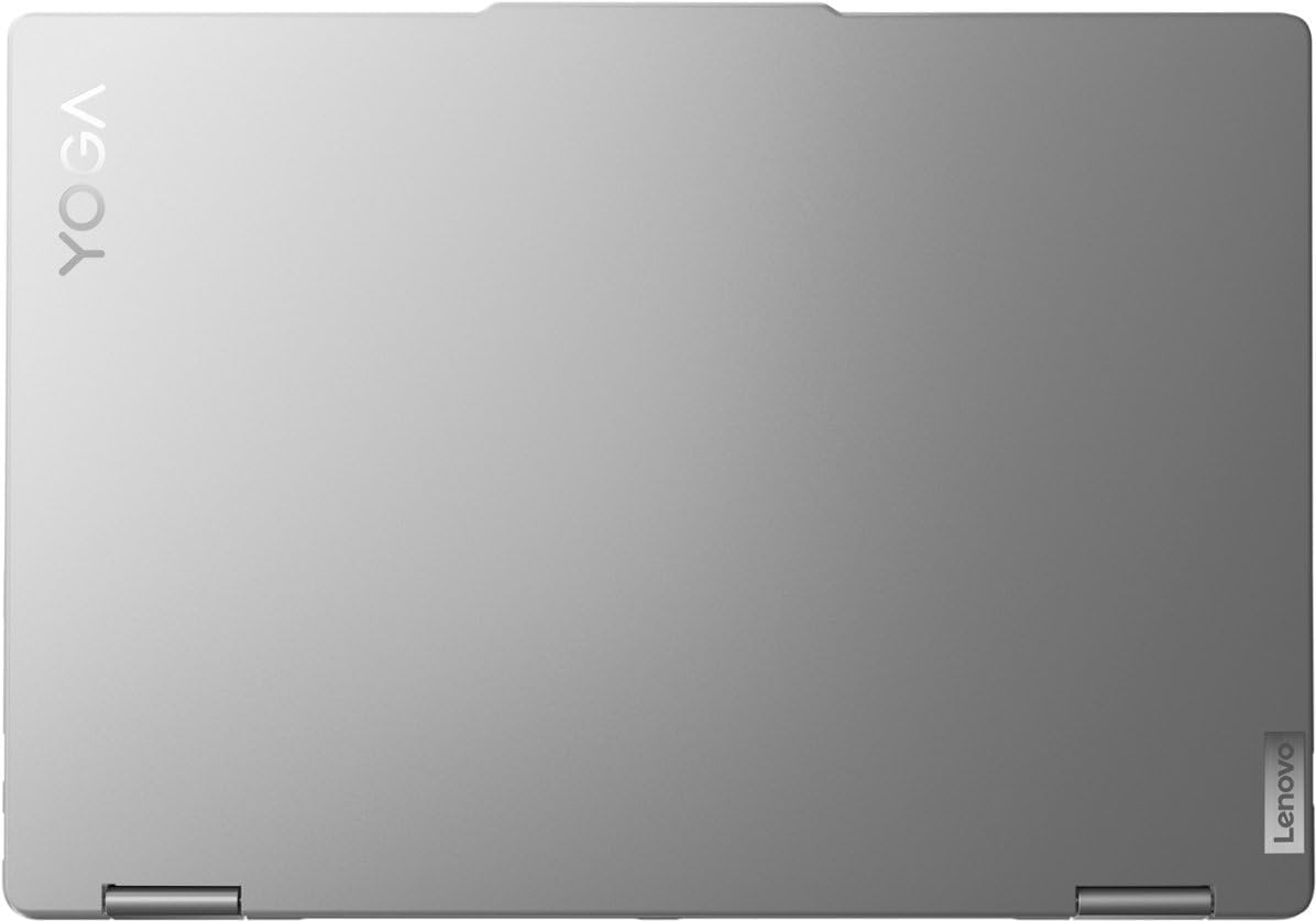 Lenovo Yoga 7 16' WUXGA 2 in 1 Touch Screen Laptop | AMD Ryzen 5 7535U | AMD Radeon 660M Graphics | 8GB RAM DDR5| 512GB SSD | Backlit | Fingerprint | Windows 11 Home | Bundle with Stylus Pen, Grey