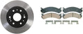 (4) Front Brake Pads and Rotors Kit Brake Pads Brake Rotors for Chevrolet Silverado 1500 Classic 2007-2007 for Chevy Silverado 1500 Classic 2007-2007#Replace 121.66057, 19210708