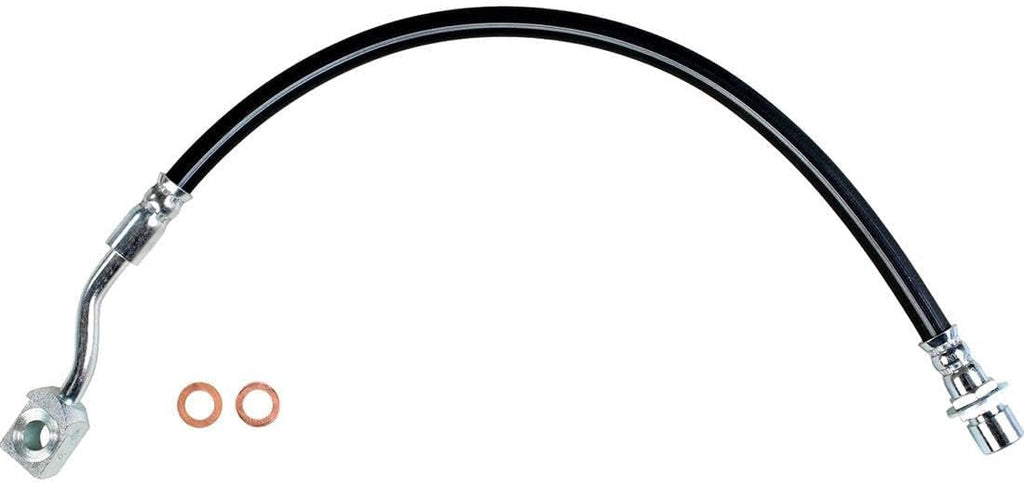 Set 4 Brake Hose Kit Front and Rear, Brake Line Brake Hydraulic Hose Replacement fits Chevrolet Silverado 2500 HD 2007-2010 fits Chevy Silverado 2500 HD 2007-2010