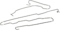 KarParts360 For Chevy Silverado 1500 Classic 2007 Hydraulic Brake Line Kit | Steel Line | 0.5 inches Line Fitting Diameter | Flare Line Fitting | 127.16 inches / 3,229.89 millimeters Line Length