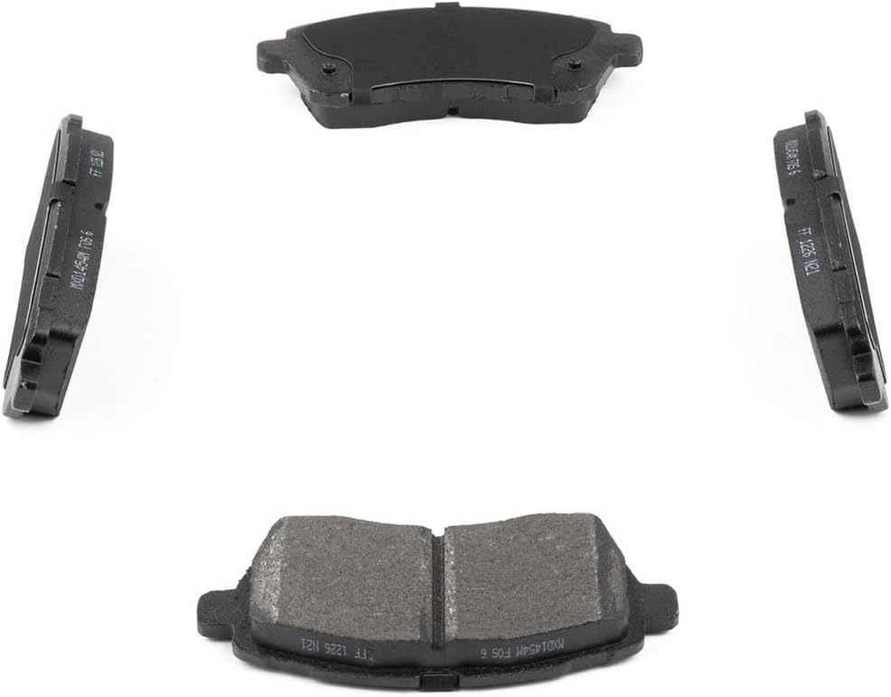 Brake Kit Front Semi-Metallic Brake Pads and Rotors Kit (258mm) for Ford Fiesta 1.6L 2011 2012 2013 2014 2015 2016 2017 2018 2019 for Ford Fiesta 1.0L 2014 2015 2016 2017 Brakes and Rotors