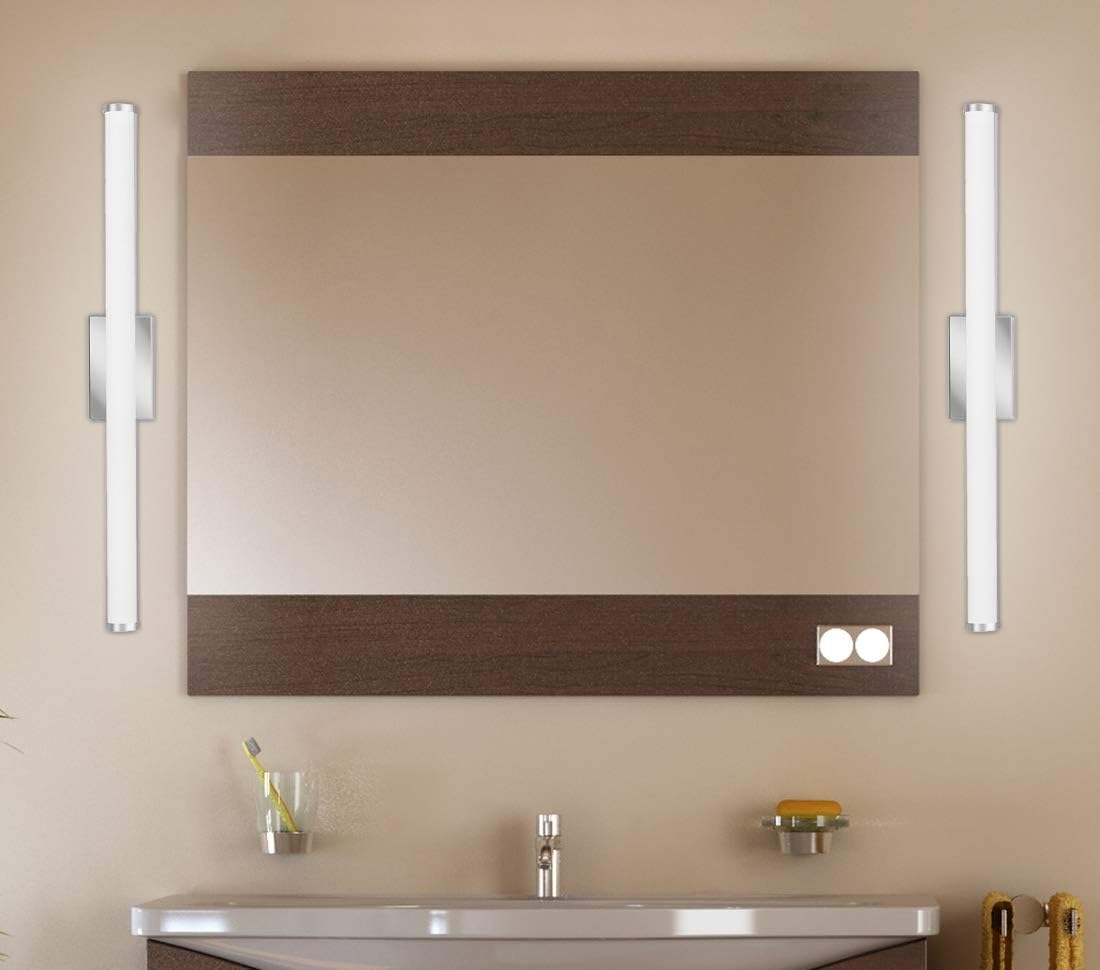 Lithonia Lighting FMVCCLS 36IN MVOLT 30K35K40K 90CRI KR M4 Vanity Fixture, 36-Inch, Chrome