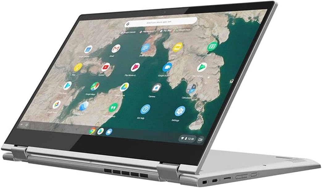 Lenovo Chromebook C340-15 15.6' Full HD 2-in-1 Touchscreen Notebook Computer, Intel Core i3-8130U 2.2GHz, 4GB RAM, 32GB eMMC, Chrome OS, Mineral Gray