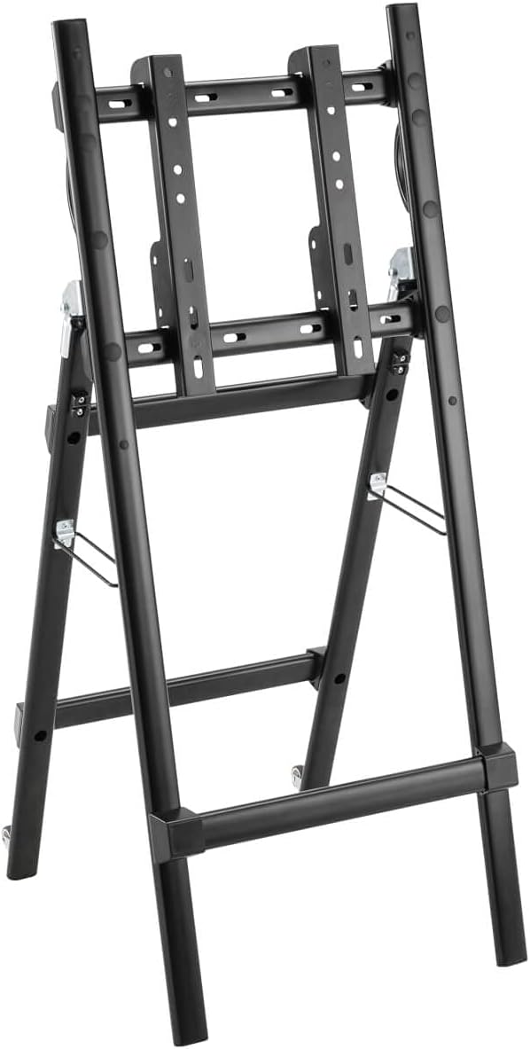 Tripp Lite Portable TV Monitor Stand 32 to 55 inch Rear Rolling Caster Wheels Portrait & Landscape Viewing (DMPDS3255CF)