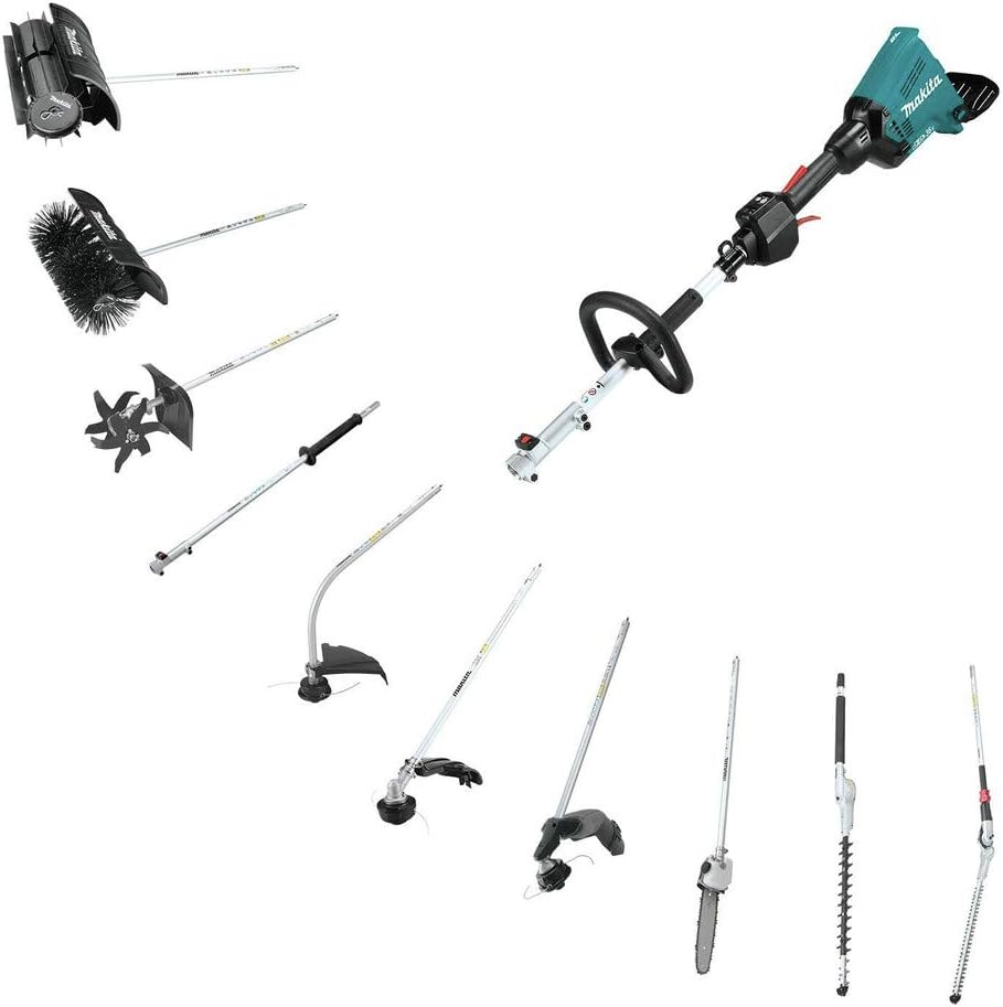 Makita XUX01M5PT 36V (18V X2) LXT® Brushless Couple Shaft Power Head Kit with String Trimmer Attachment (5.0Ah)