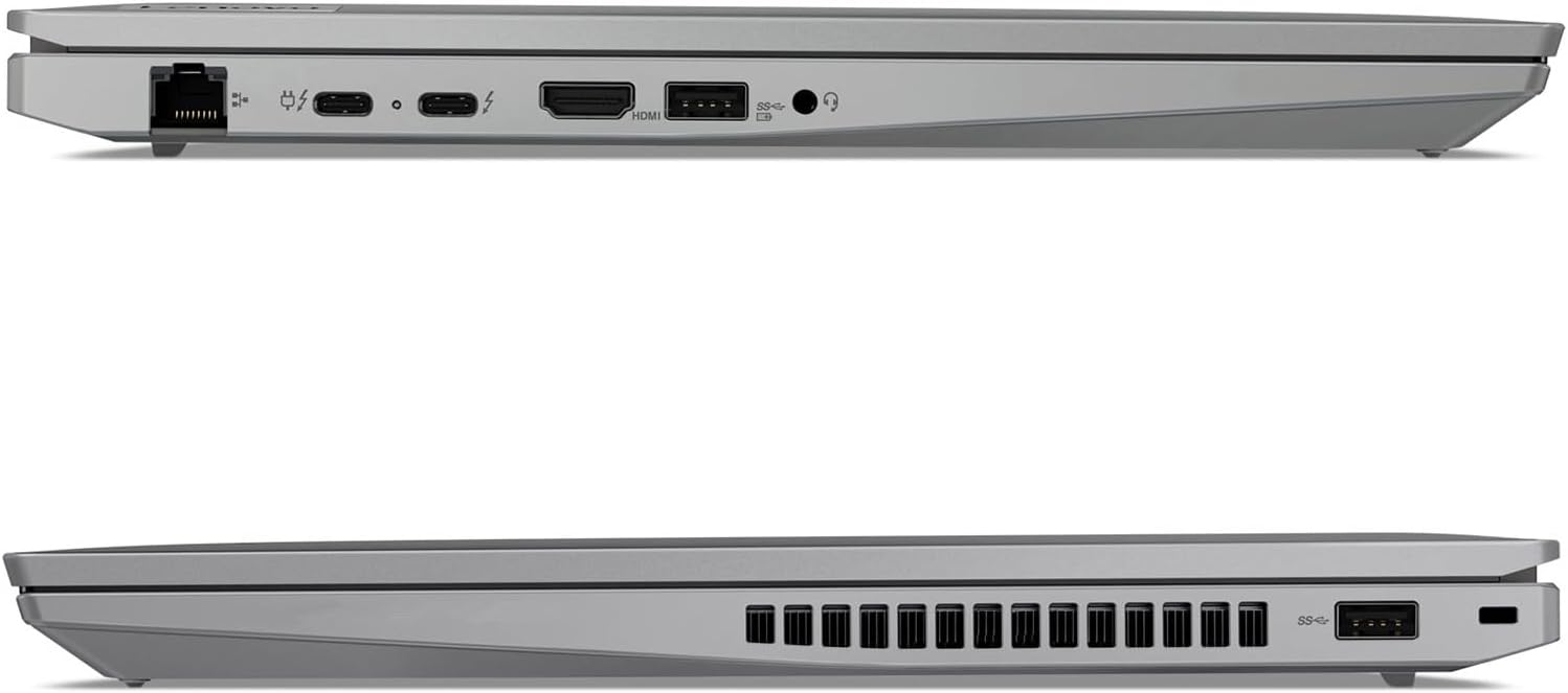 Lenovo ThinkPad T16 Gen 2 Business Laptop 16.0' Touchscreen IPS FHD+ Display (Intel i7-1355U, 32GB DDR5, 1TB SSD, Backlit, Fingerprint, FHD Webcam, 2 Thunderbolt 4, Win11Pro) w/DKZ USB Port Expander