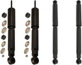 Front and Back Shocks, Car Replacement Shock Absorber Kit for Chevy Silverado 3500 Classic 2007-2007 for Chevrolet Silverado 3500 HD 2007-2010 for Chevy Silverado 3500 HD 2007-2010