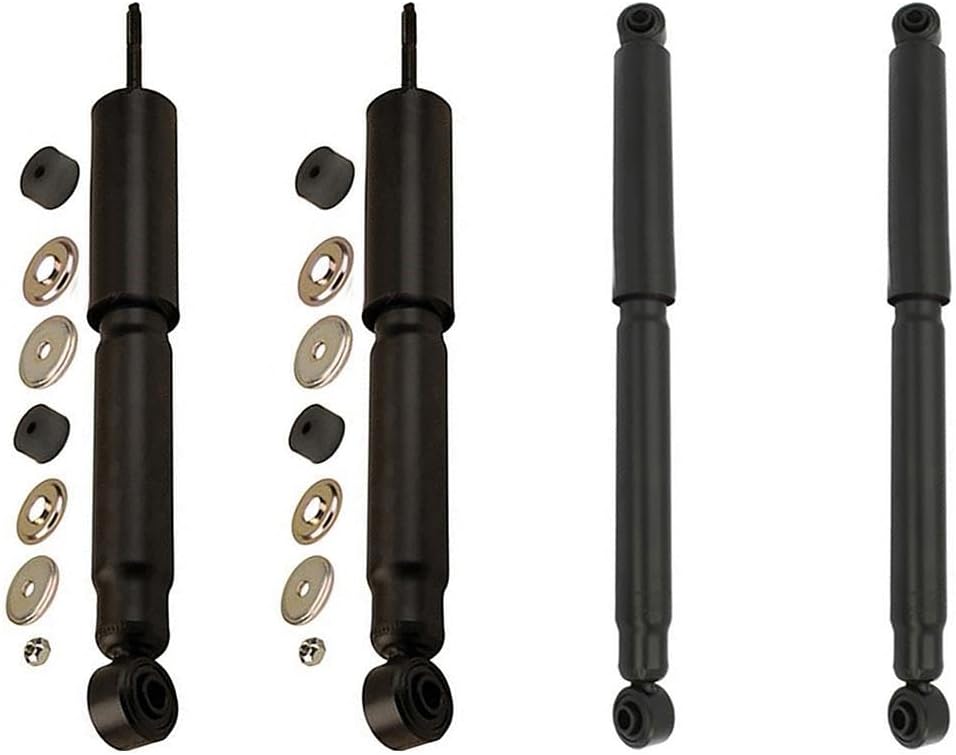 Front and Back Shocks, Car Replacement Shock Absorber Kit for Chevy Silverado 3500 Classic 2007-2007 for Chevrolet Silverado 3500 HD 2007-2010 for Chevy Silverado 3500 HD 2007-2010