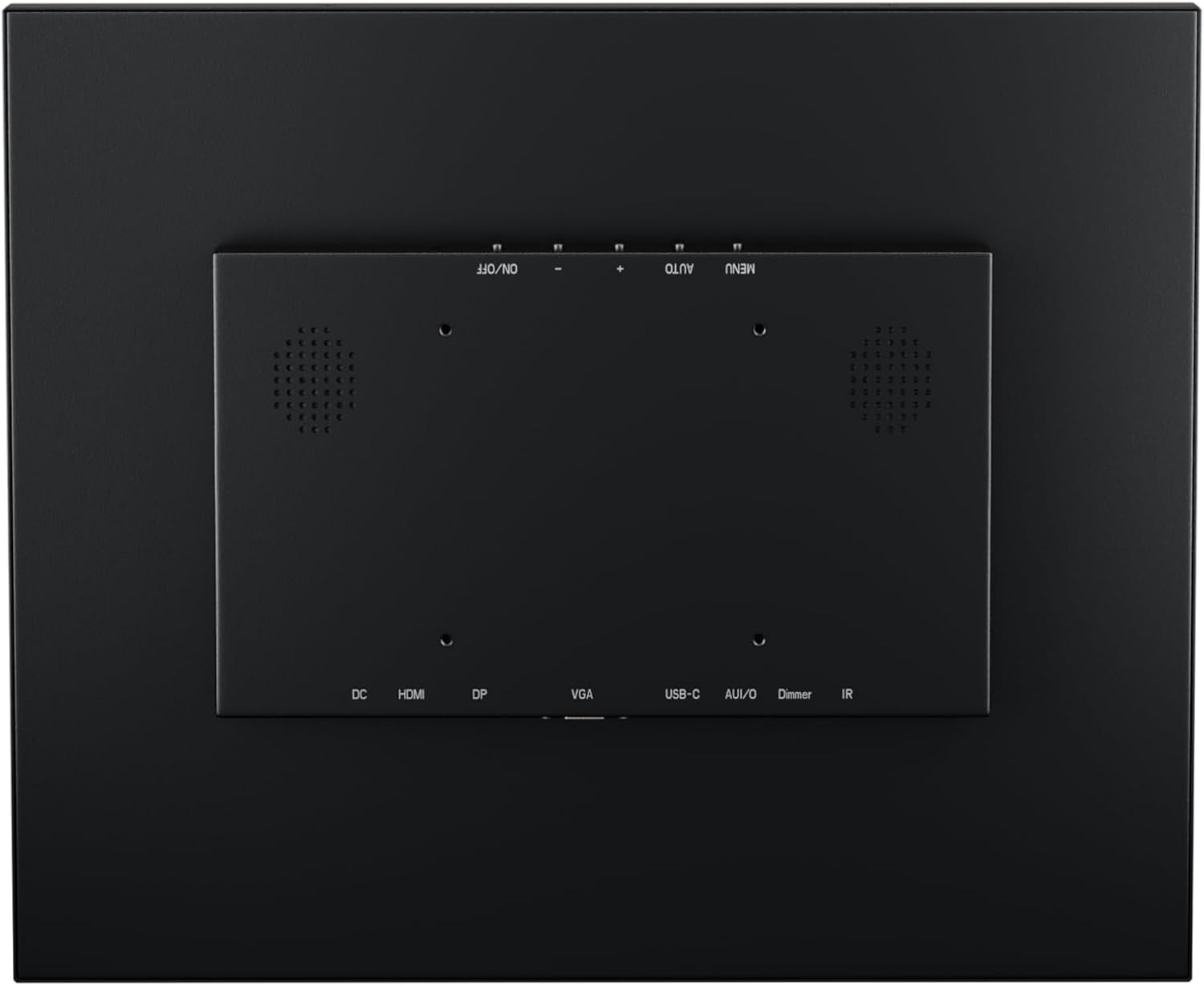Beetronics 17 Inch Touchscreen Monitor | Full HD 1080p | 17TSV7M – Industrial-Grade, Professional 10-Point Multi Touch Display for PC, Mac, Linux – HDMI, DisplayPort, USB-C, VGA Inputs