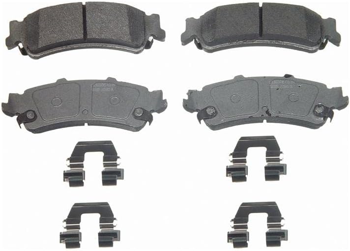 Pack of 4 Rear Brake Pads and Rotors Kit Automotive Replacement Brake Kits for Chevy Silverado 1500 Classic 2007-2007 for GMC Sierra 1500 Classic 2007-2007