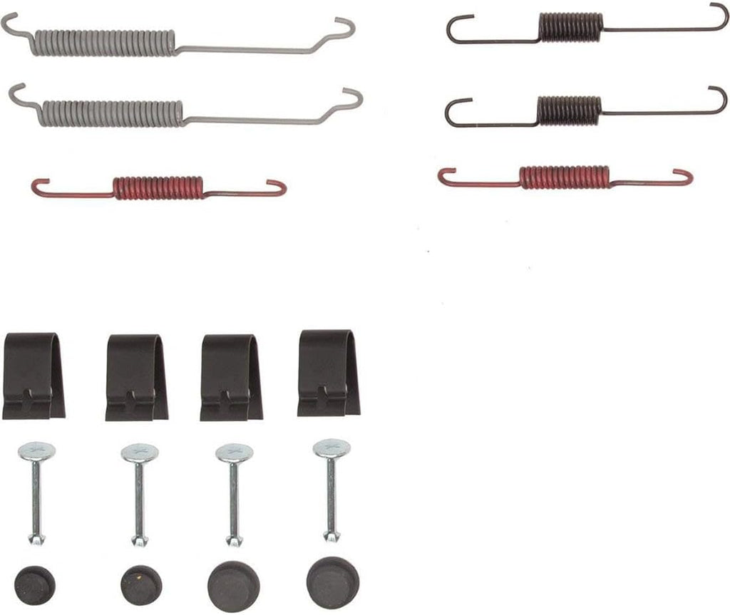 Rear Brake Kit Drum Brake Hardware Kit Drum Brake Shoe for Ford Fiesta 2011 2012 1.6L L4
