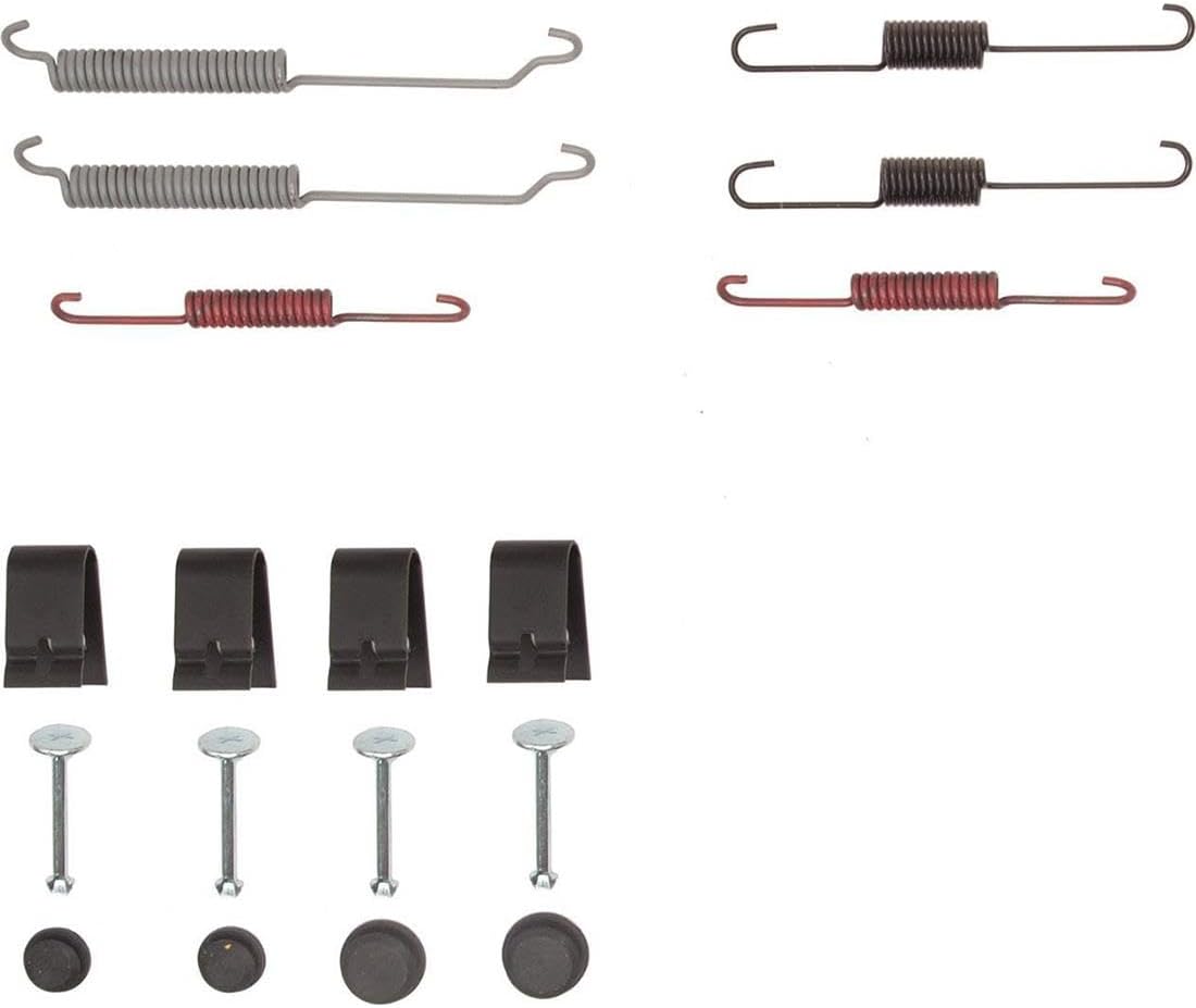 Rear Brake Kit Drum Brake Hardware Kit Drum Brake Shoe for Ford Fiesta 2011 2012 1.6L L4
