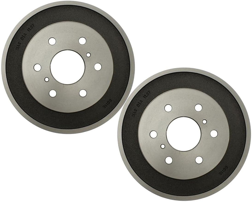 Arrhythmic 2Pcs Drum Brake Kit Rear Brake Drum Automotive Replacement Brake Drums for Chevrolet Silverado 1500 2005-2008 for Chevy Silverado 1500 2005-2008