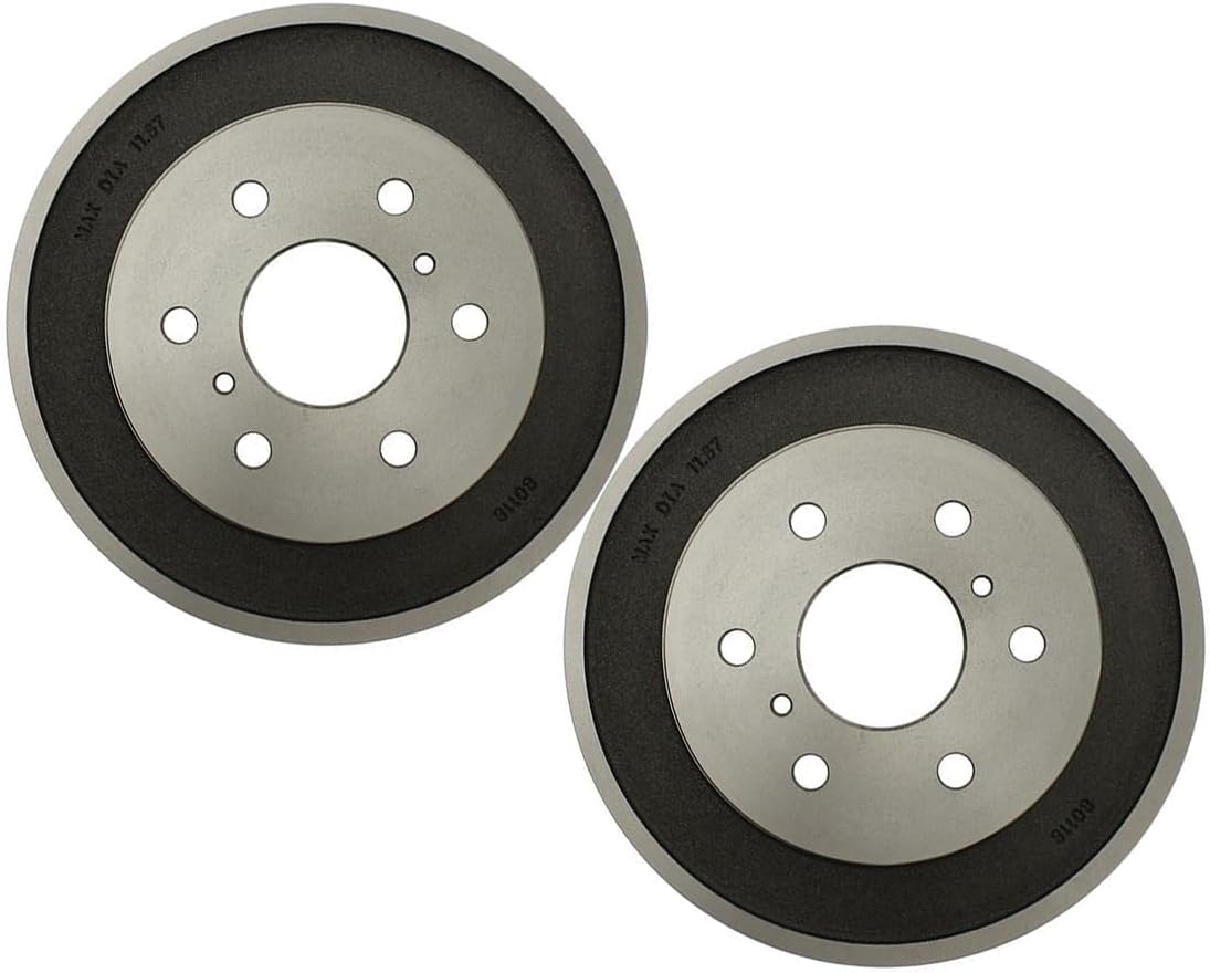 Arrhythmic 2Pcs Drum Brake Kit Rear Brake Drum Automotive Replacement Brake Drums for Chevrolet Silverado 1500 2005-2008 for Chevy Silverado 1500 2005-2008