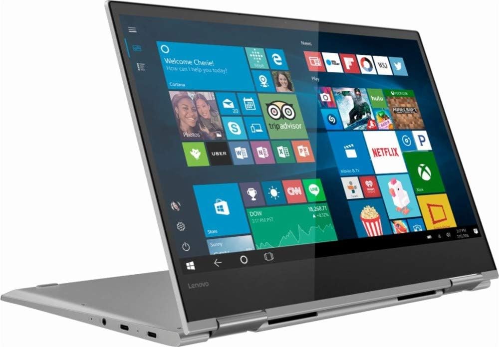 Lenovo Yoga 730 2-in-1 13.3' FHD IPS Touchscreen Business Laptop/Tabelt, Intel Quad-Core i5-8250U 8GB DDR4 256GB PCIe SSD Thunderbolt Fingerprint Reader Windows Ink Backlit Keyboard Win 10