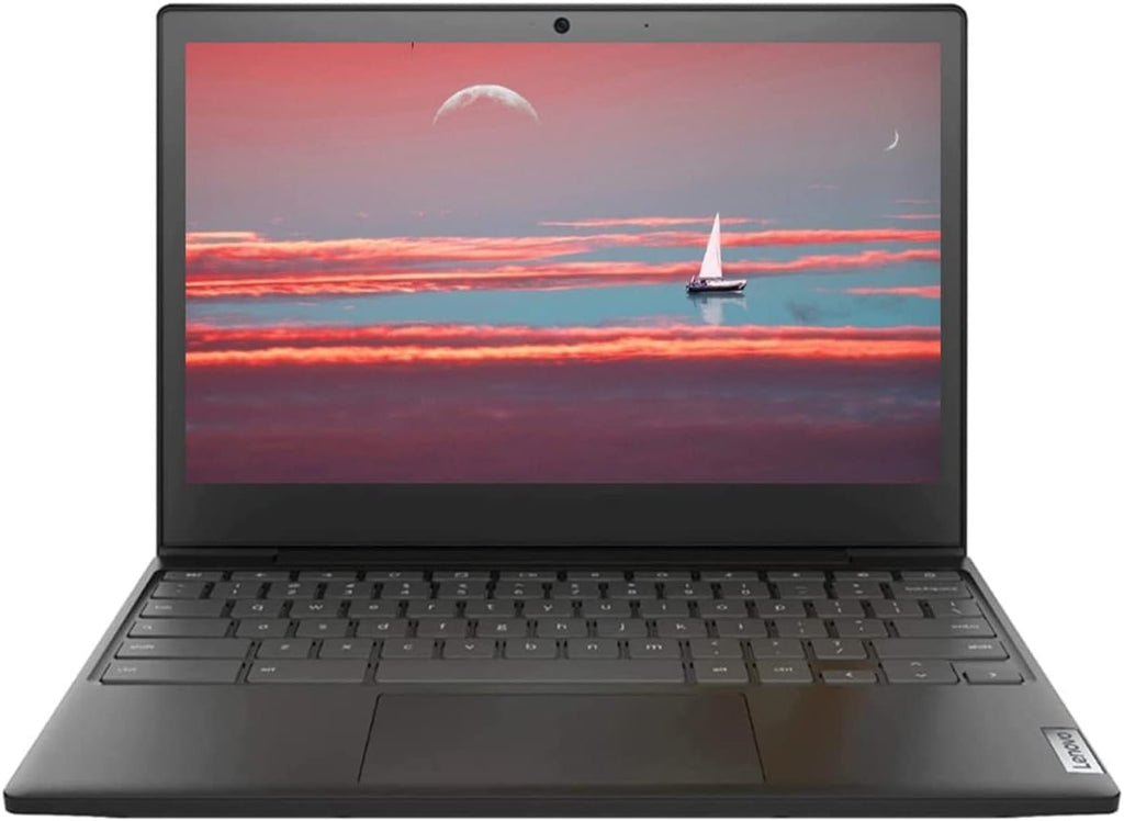 Lenovo Chromebook 3 11.6' HD (1366 x 768) Chromebook Business Laptop, AMD A6-9220C up to 1.8 GHz, 4GB DDR4, 32GB eMMC, Webcam, Bluetooth, Chrome OS, EAT 64GB SD Card, Onyx Black