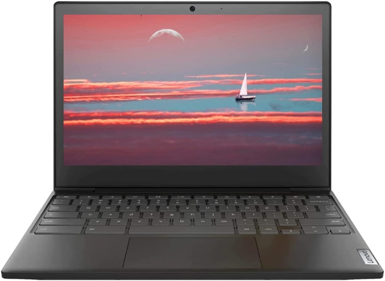 Lenovo Chromebook 3 11.6' HD (1366 x 768) Chromebook Business Laptop, AMD A6-9220C up to 1.8 GHz, 4GB DDR4, 32GB eMMC, Webcam, Bluetooth, Chrome OS, EAT 64GB SD Card, Onyx Black