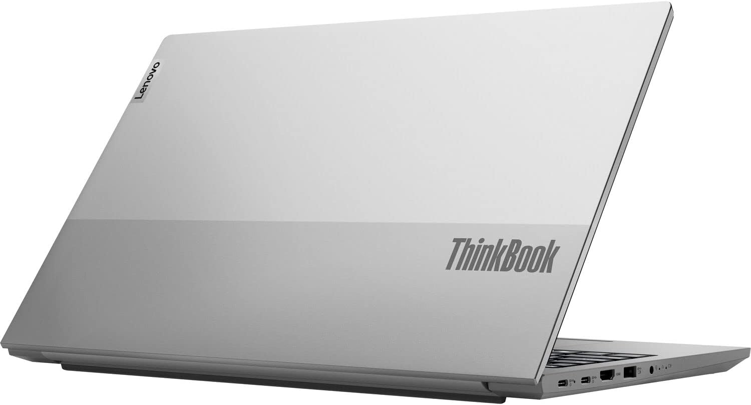 Lenovo ThinkBook 15 Gen 4 Business Laptop with 15.6' FHD (1920 x 1080) IPS Anti-Glare Non-Touch Display, Intel i7-1255U, 512GB SSD, 16GB DDR4, Thunderbolt 4, 1080P Camera, Win 11 Pro - Mineral Grey